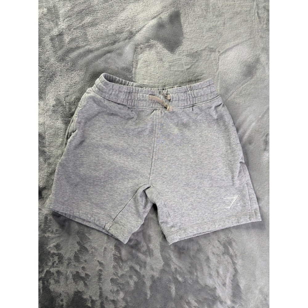Gymshark Sweat Shorts Mens XS Heather Gray Athletic Gym Drawstring Elastic Waist